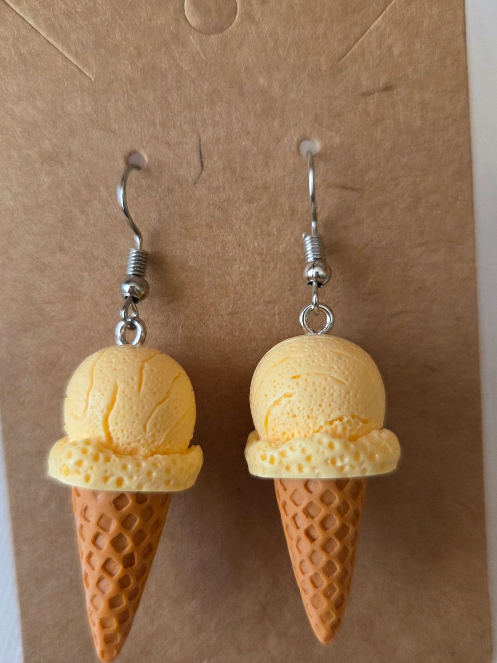 Orecchini pendenti & Orecchini a lobo: Glace Cornet Ohrringe Süss Sommer Style Boho Versch. Farben – Nuovo (secondo la descrizione) da Weggis venduto da Leeclipse 2