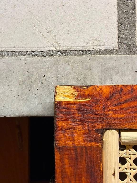 Letti: Kopfteil Holz mit Rattan – Usato da Hägendorf venduto da ala_m7zl 3