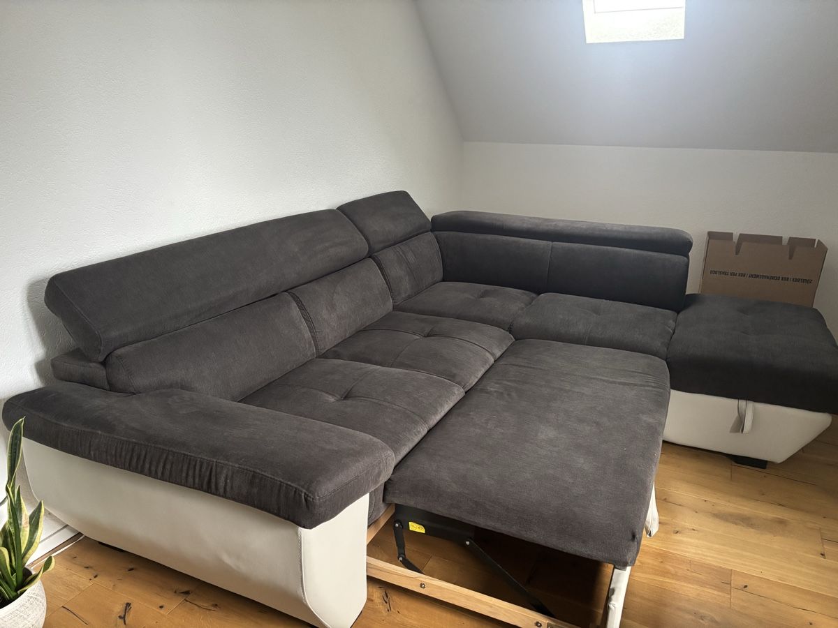 Conforama Divani: Ecksofa mit Schlaffunktion & Stauraum , gut erhalten – Usato da Biel/Bienne venduto da nig_j8st 7
