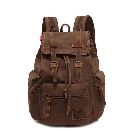✅ NEU Vintage Tagesrucksack, Notebook-Rucksack