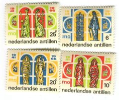 Briefmarken "Ausbildung". Niederländische Antillen