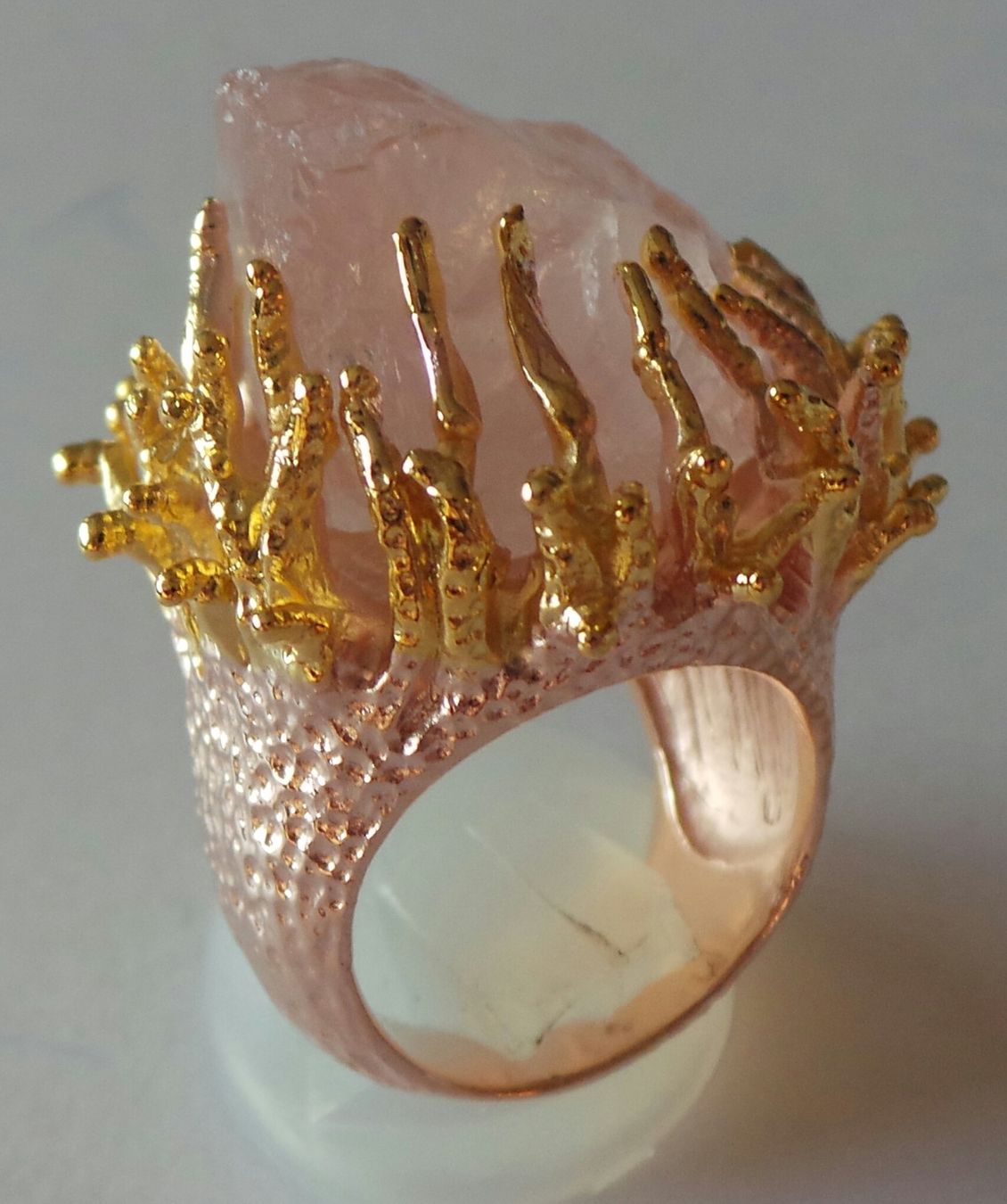 Ringe: Rosenquarz Fingerring – Neu und originalverpackt aus Zürich von adriben 4