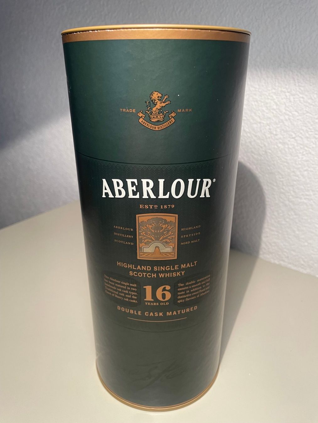 Aberlour Spirituosen: Aberlour 16 Years Double Cask Matured – Neu und originalverpackt aus Meierskappel von Maca0
