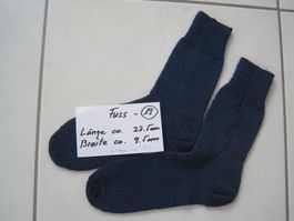 Handgestrickte Herrensocken  Gr. 42 (19)