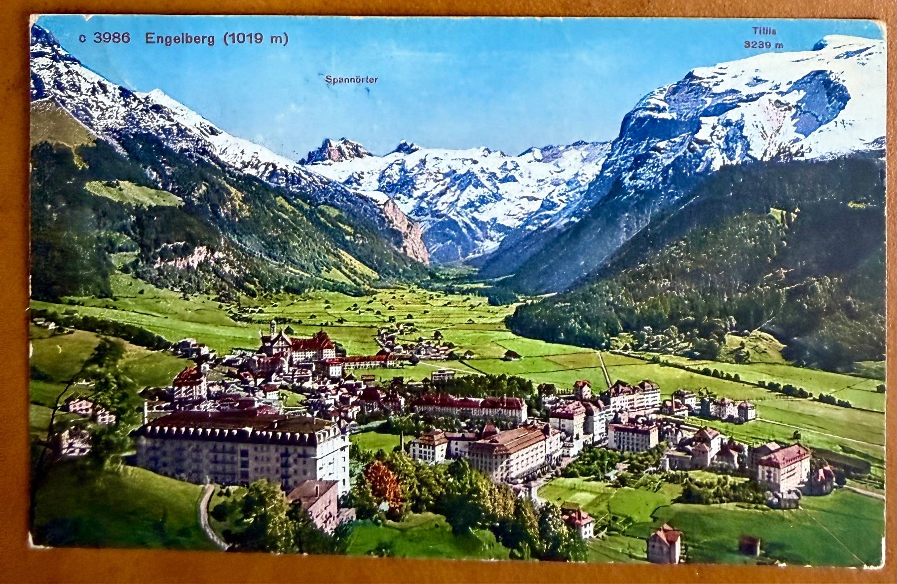 Ansichtskarten: Engelberg - Panorama 1940 – Gebraucht aus Lutry von Ediego