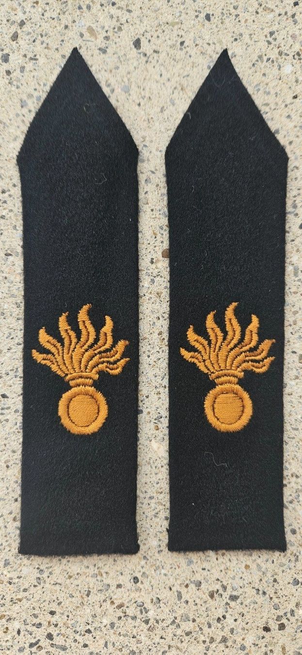 Schweizer Armee Placchette & Badge: *** Schulterschlaufen *** – Usato da Riedholz venduto da fr_sIruP