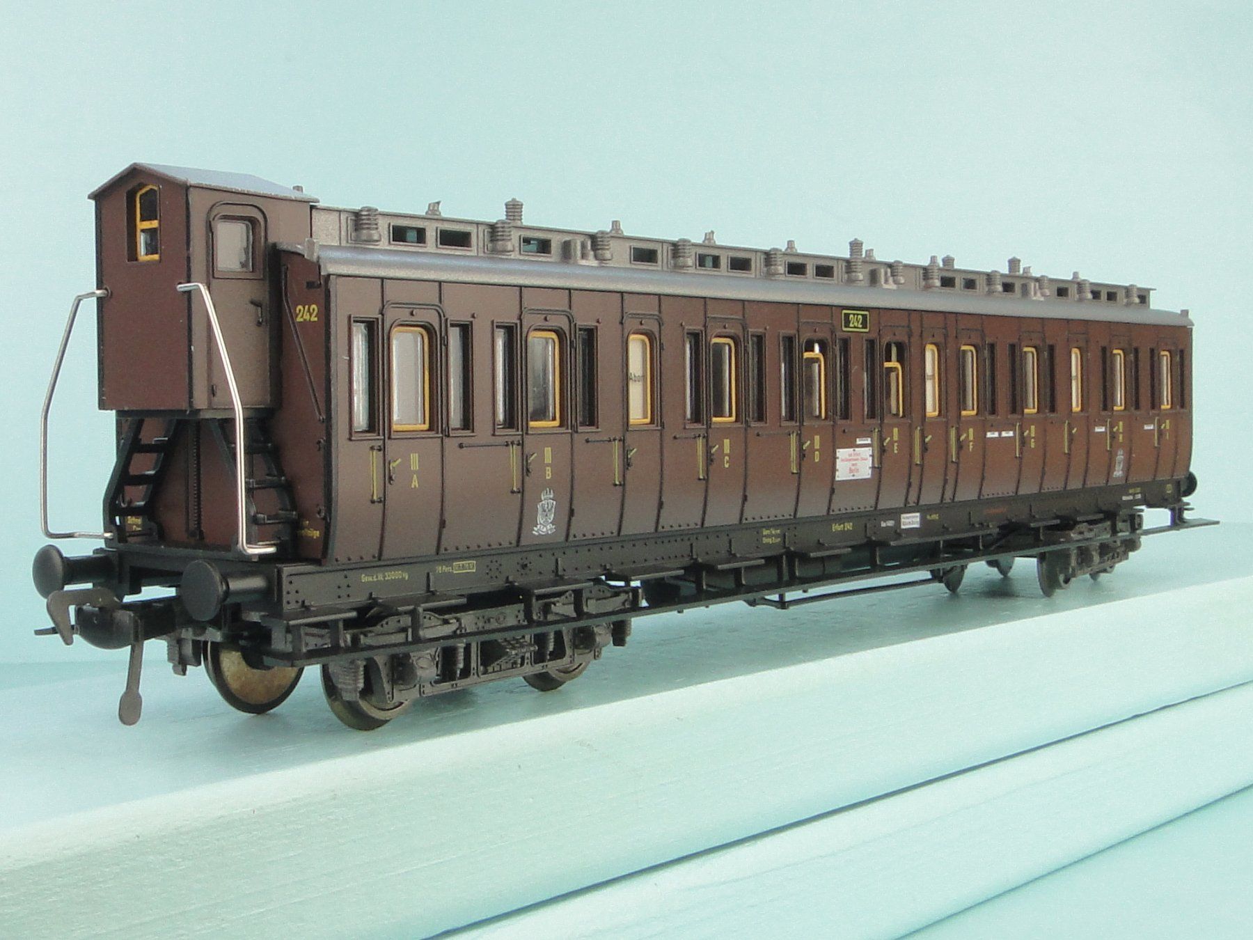 Fleischmann Modellini di ferrovie: Fleischmann H0 5802 Abteilwagen, neu – Usato da Bülach venduto da cann11 5