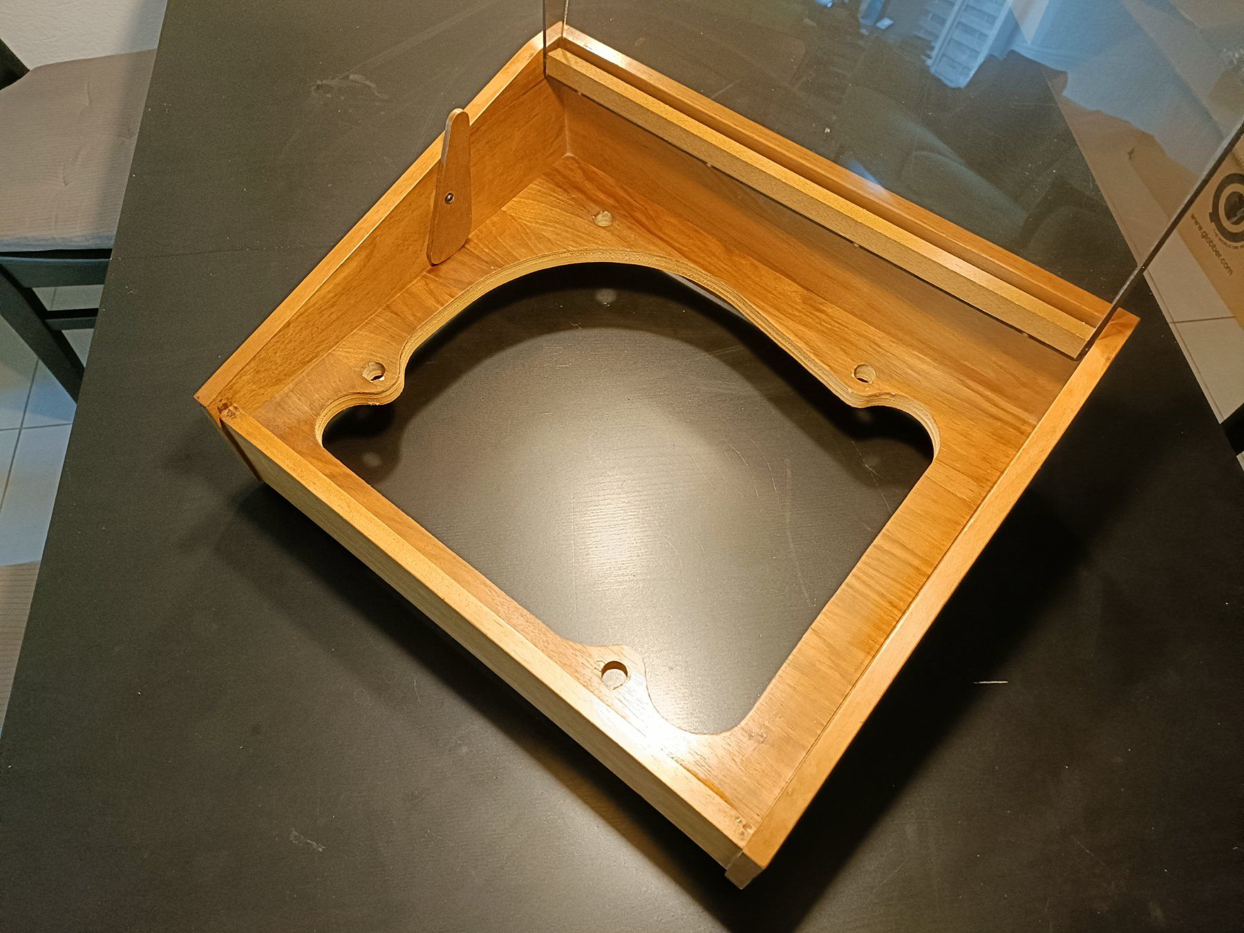 Thorens Giradischi: Socle en bois pour Thorens TD 124 – Usato da Pampigny venduto da edyschi 8