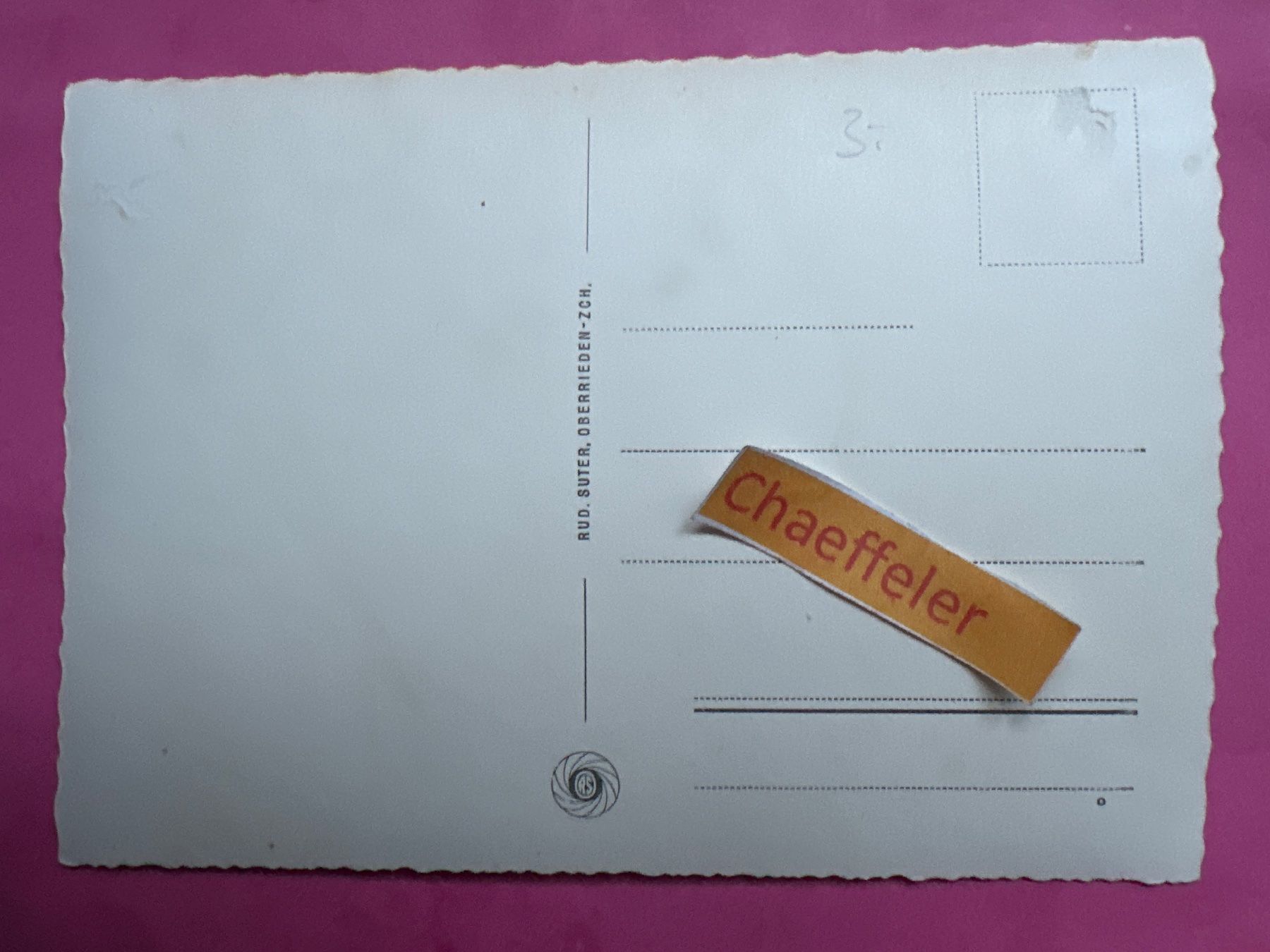 Cartoline postali: 7523 Sörenberg mit Brienzer - Rothorn – Usato da Zürich venduto da Chaeffeler 1