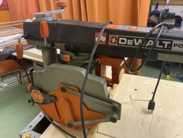 Gut erhaltene DeWalt Power Shop DW 125 Radiasäge
