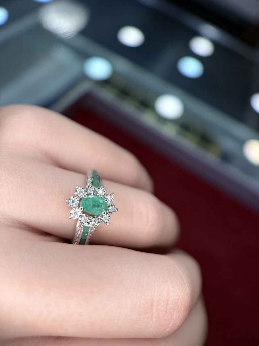 Anelli: Eleganter Smaragd Ring  – Nuovo (secondo la descrizione) da Wallisellen venduto da Juwelier_Aurum 3