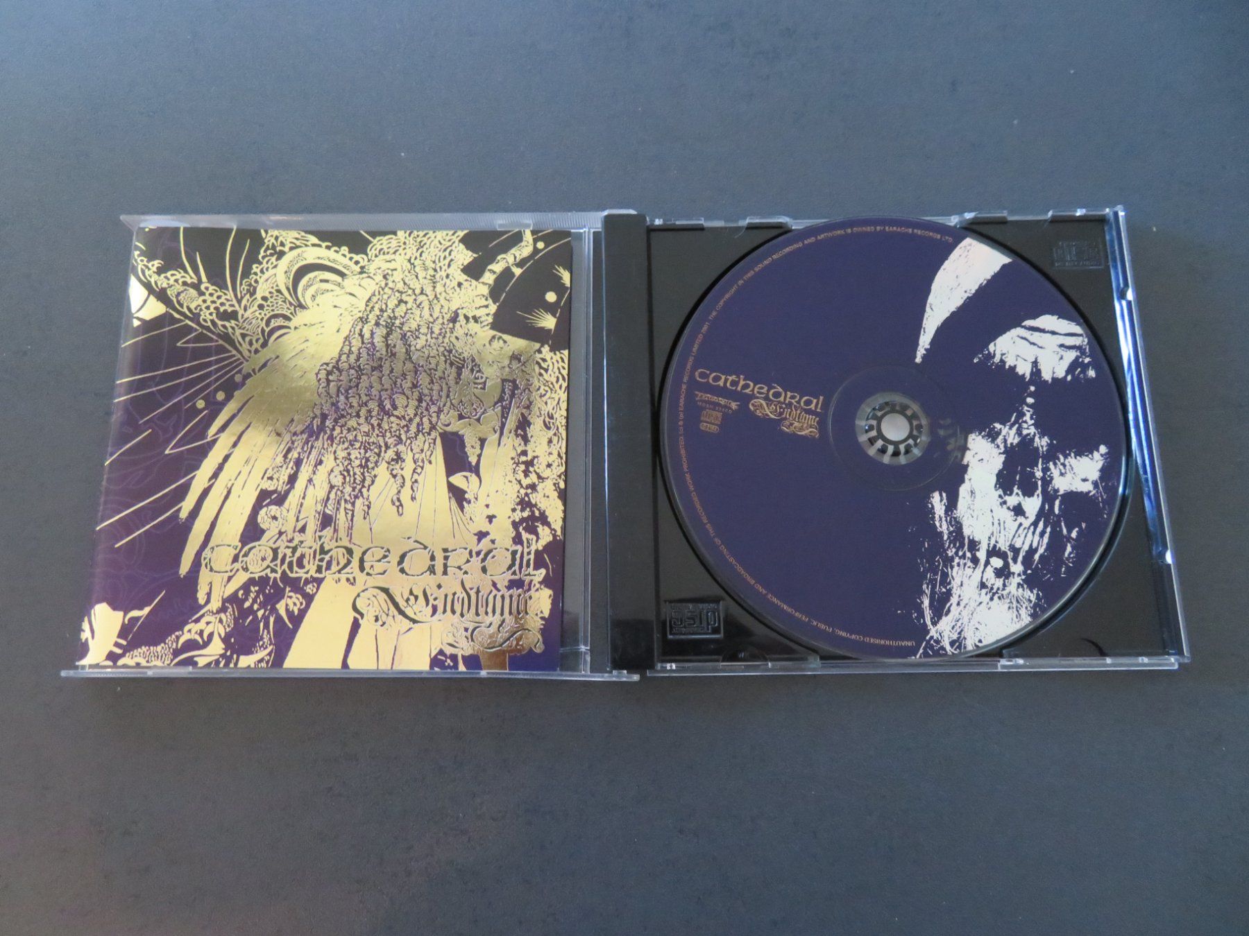 CDs: CATHEDRAL Endtyme 2001 DOOM Metal CD – Gebraucht aus Niederbipp von Onyx32