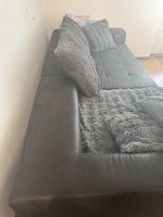 Schönes Bettsofa, anthrazit, ausziehbar, gebraucht,neuwertig