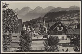 Nesslau mit  Bahnhof  AMBULANT 8.VII.35-3685