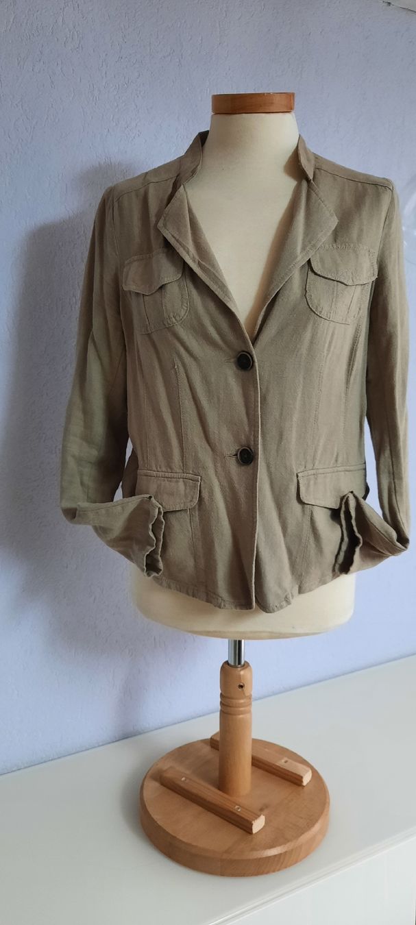 Giacche: CASA BLANCA Leichter Leinen Blazer, Jacke – Usato da Turbenthal venduto da tirare 1