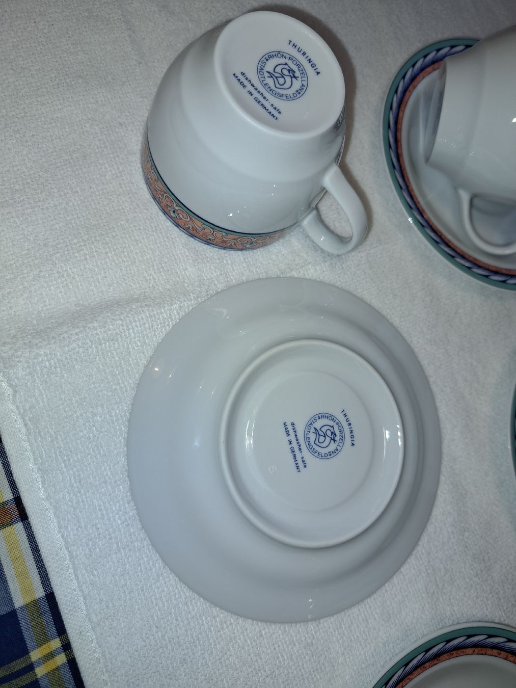 Services de table: Thuringia Kaffee-Service, Vintage, 8 Stk – Neuf (Voir description) à Kölliken par Upcycling-by-Mc-TAM 3