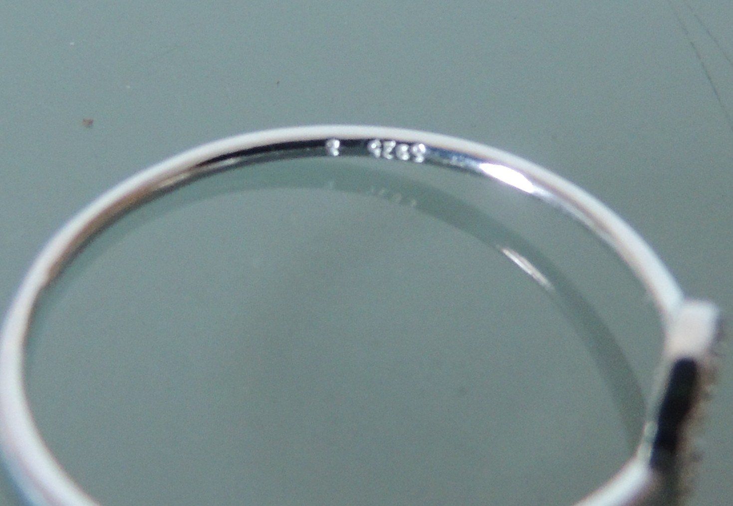Anelli: Silber 925 Fingerring mit Zirkonia Gr. 56 – Nuovo e nell'imballaggio originale da Waldenburg venduto da schaller707 2