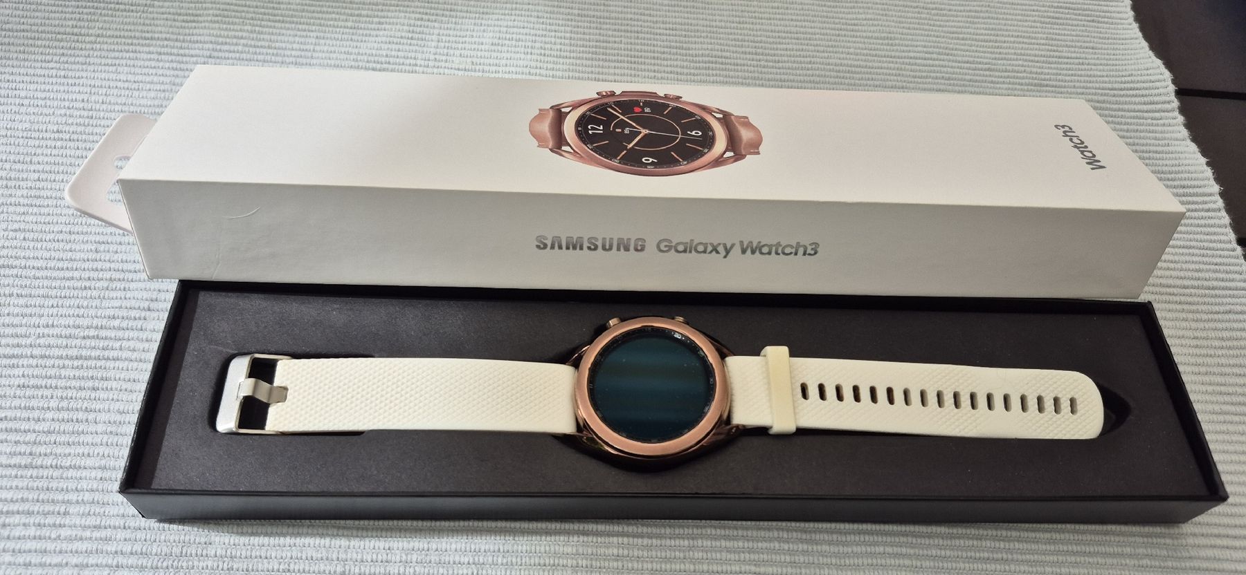 Samsung Smartwatch: Samsung Galaxy Watch3 Smartwatch Roségold – Usato da Oetwil am See venduto da jarra01