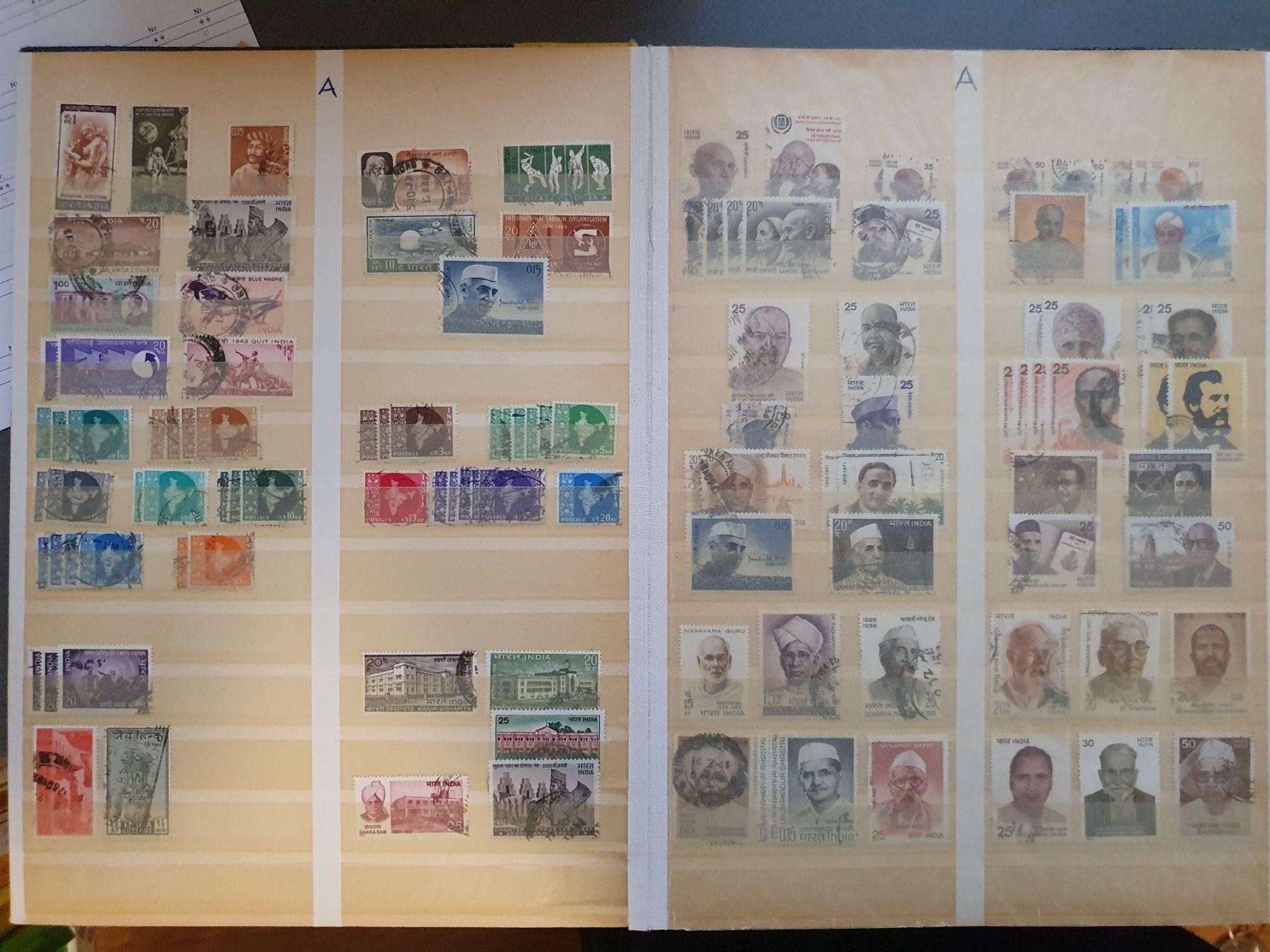 Alle Briefmarken: Indien / Indonesien – Gebraucht aus Balgach von SIMEON27 2
