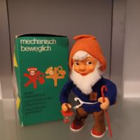 Zwerg der Firma  Carl zum aufziehen ca. 1970 mit orig.Karton