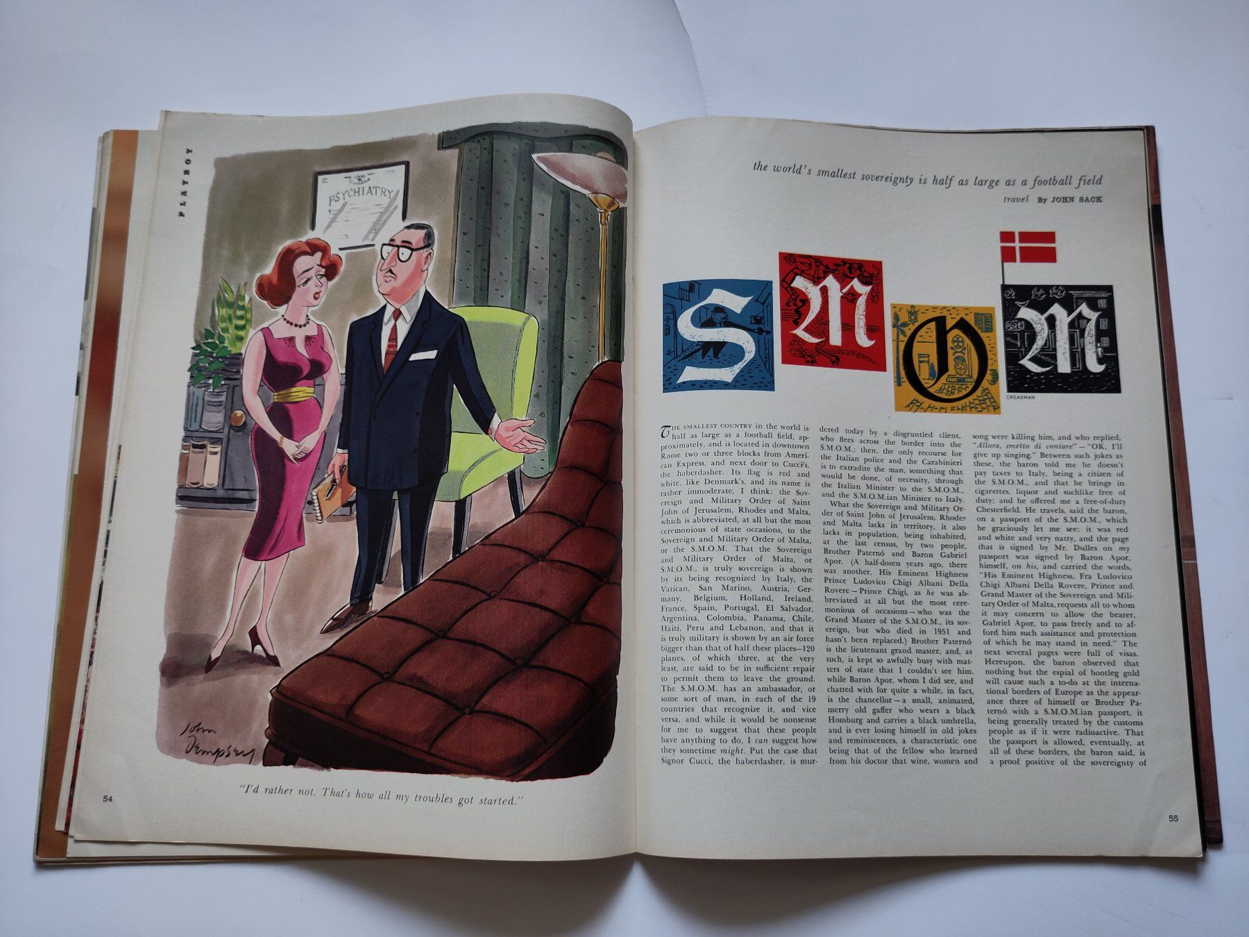 Revues & Magazines: Playboy Magazin April 1958 – D'occasion à Schaffhausen par RolfMeister 7