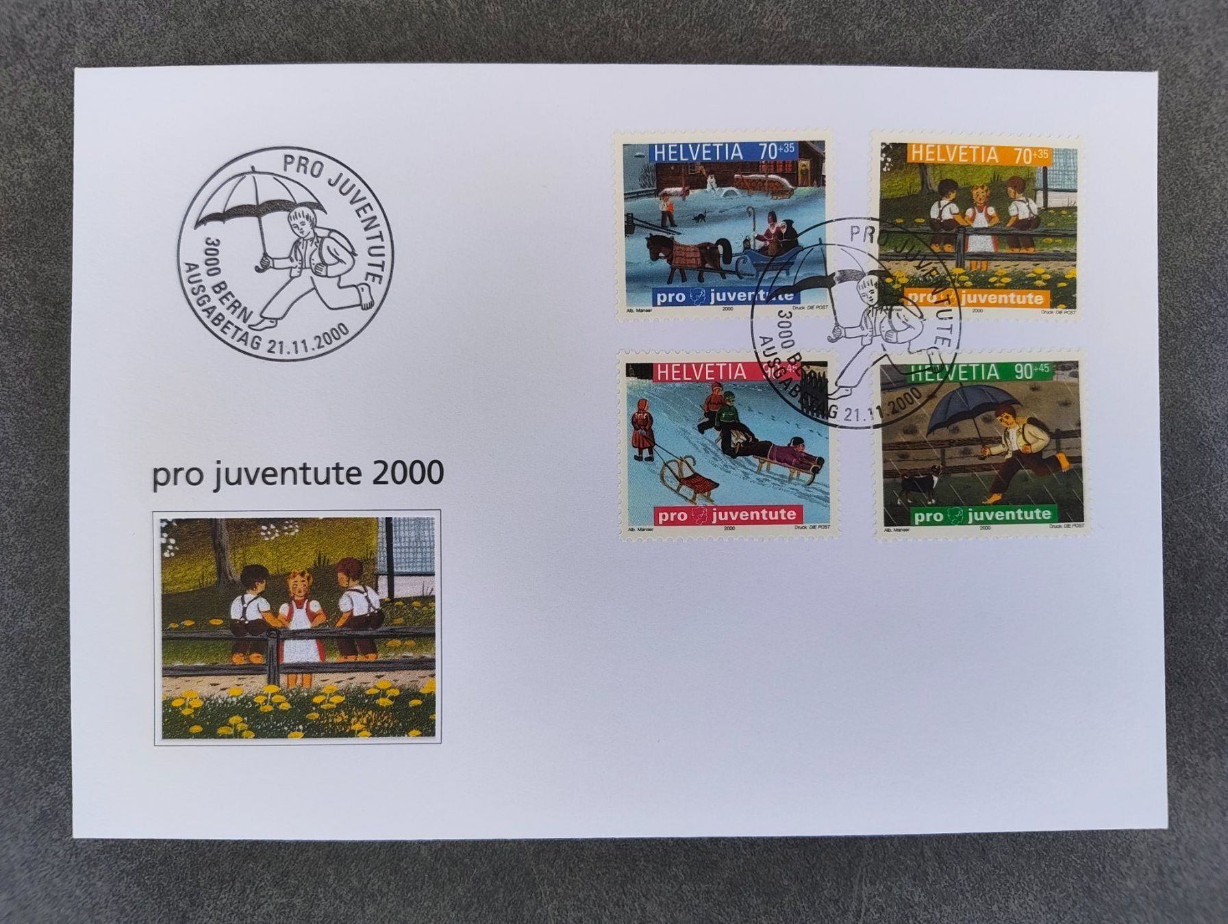 Tutti i francobolli: Pro Juventute FDC 1988-2003 – Usato da Adliswil venduto da Swiss_Coolio 6