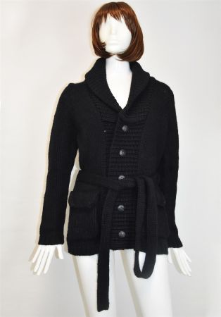 G-Star RAW Damen Jacke Wolle Strickjacke Gardigan/schwarz/S
