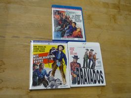 3 Bluray Classic Western Klassiker Bravados Fort der Frauen
