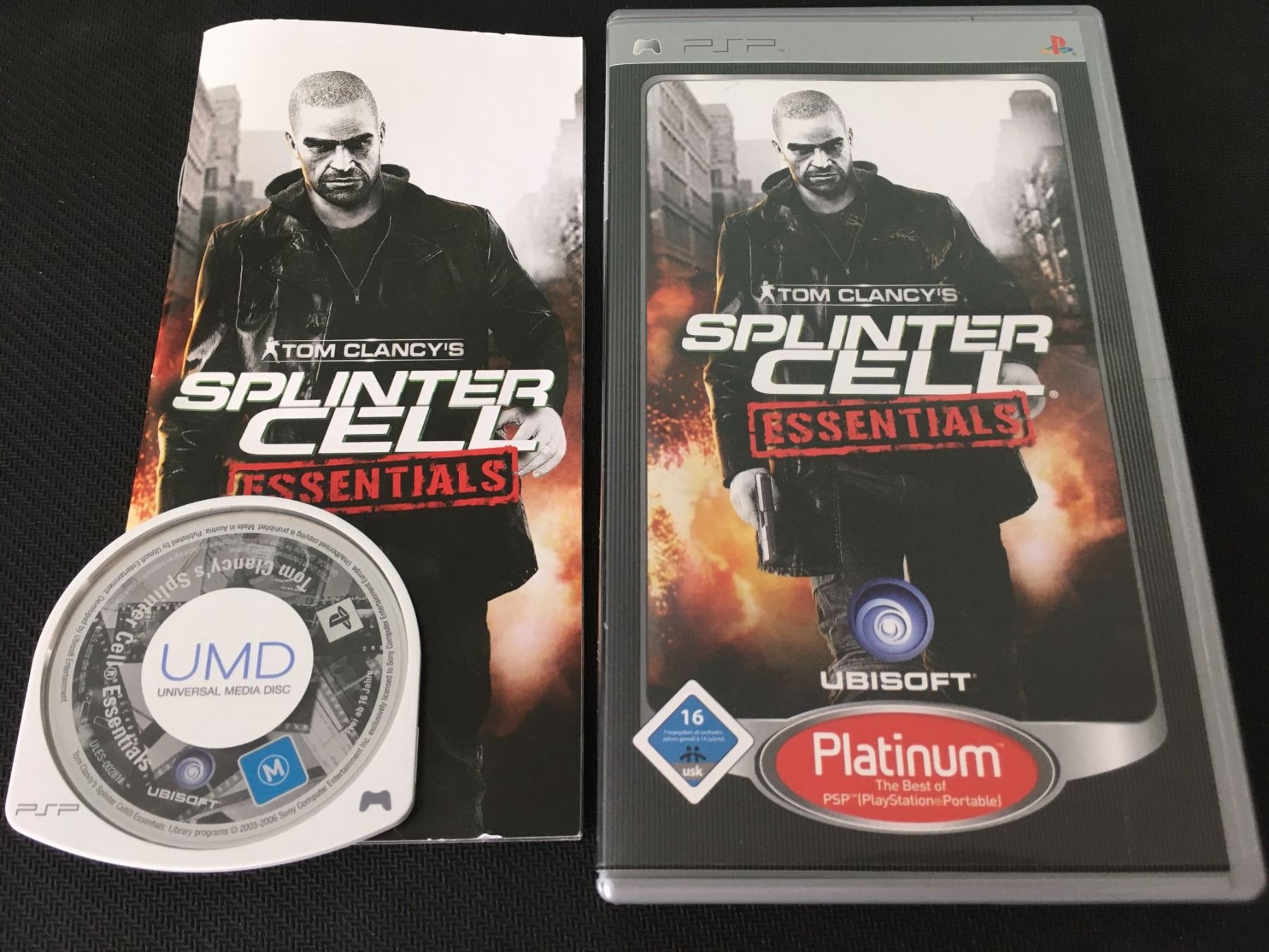Sony Spiele: Splinter Cell Essentials für PSP – Gebraucht aus St.Gallen von MedienJoe