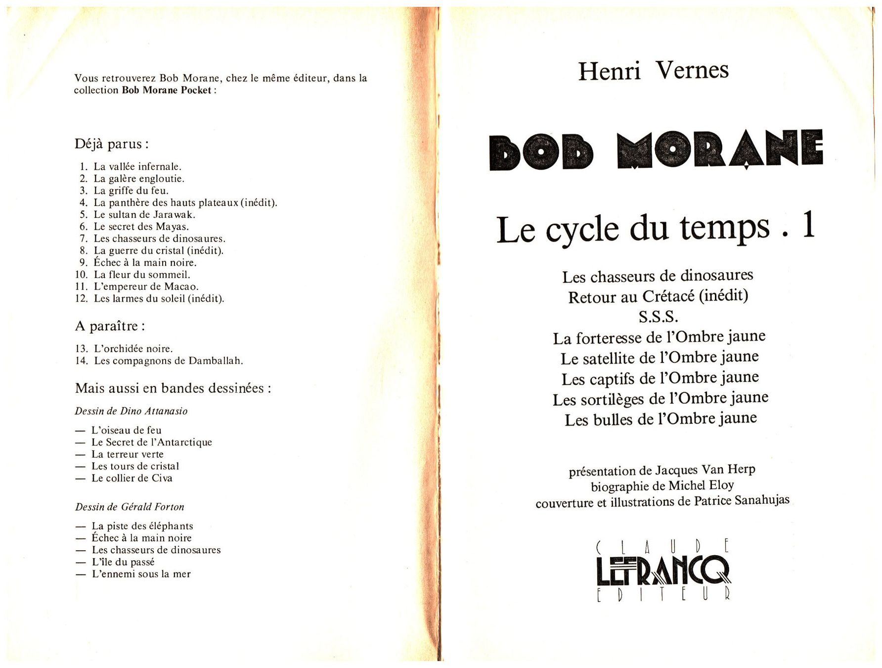 Libri: COLLECTOR !! Bob Morane les deux intégrales Cycle du Temps – Usato da Carouge GE venduto da serginho22 6