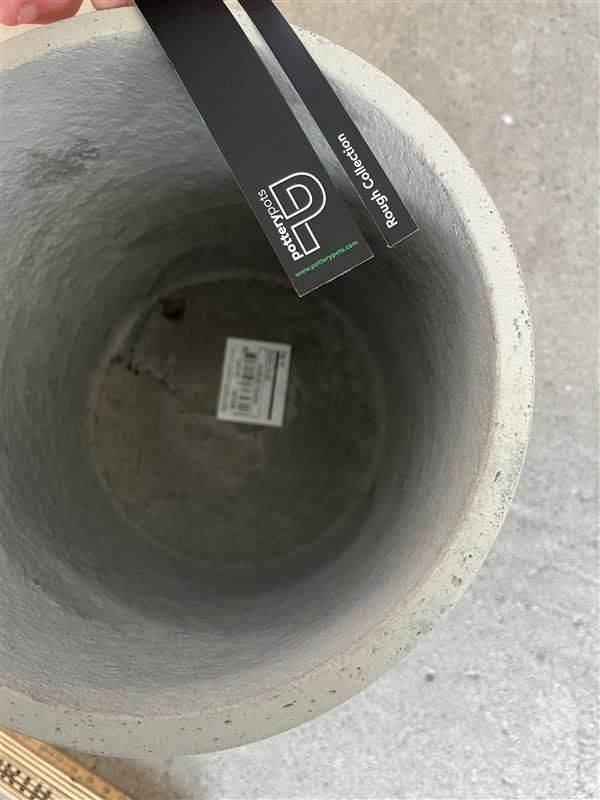 Blumentöpfe: Pflanztopf hellgrau Ø17/20 – Neu (gemäss Beschreibung) aus Allmendingen b. BE von Luwasa.Interhydro 1