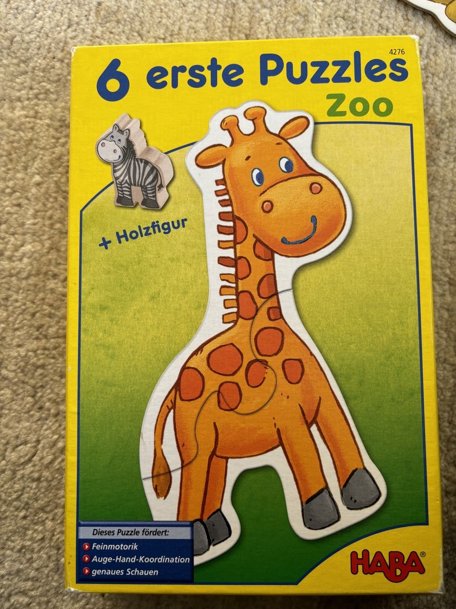 Haba Puzzle: Haba 6 erste Puzzles Zoo – Usato da Unterohringen venduto da eli_j2q2