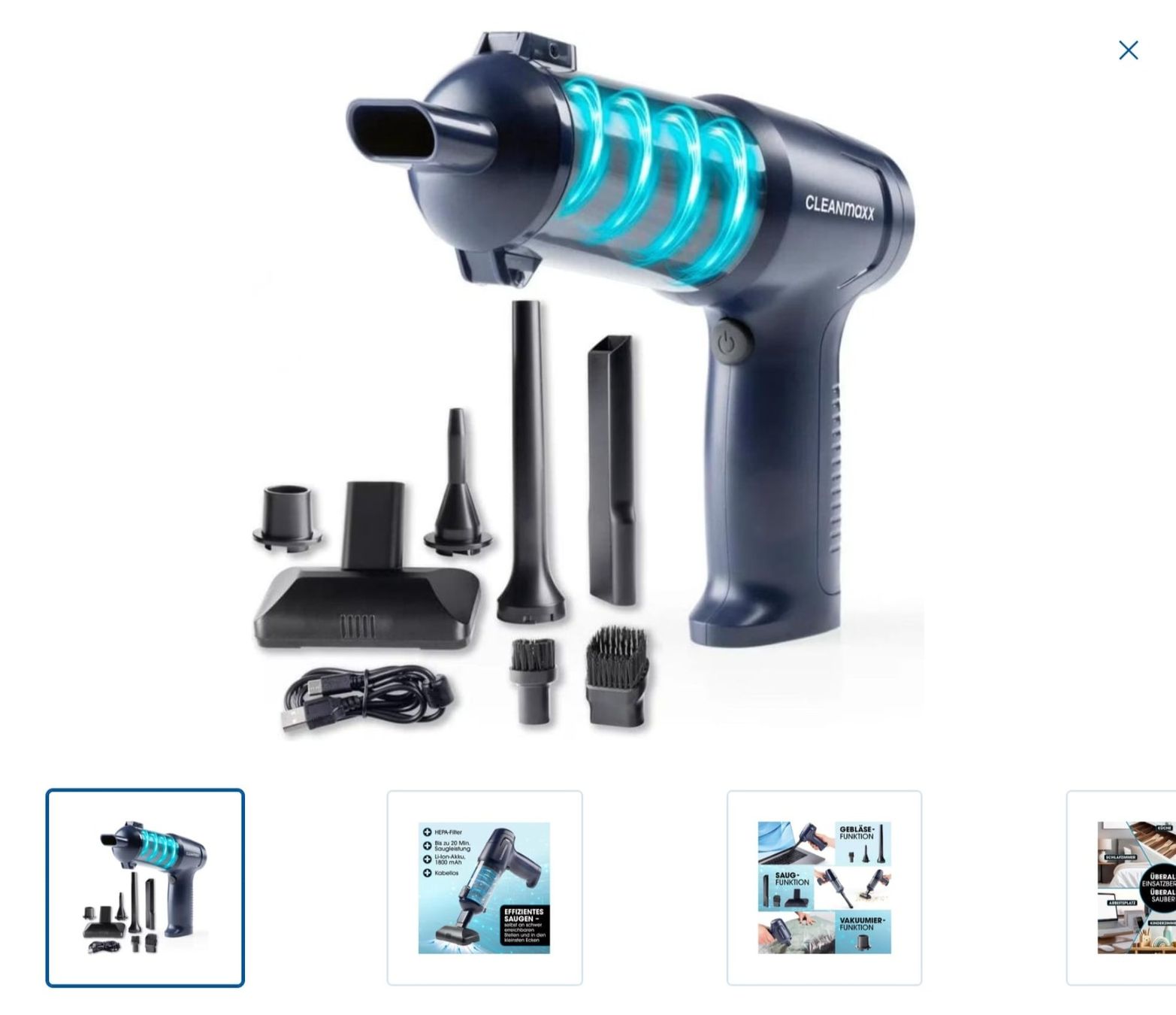 Cleanmaxx Aspirapolveri & Accessori: Cleanmaxx 3-in-1 Akkusauger – Nuovo e nell'imballaggio originale da Wikon venduto da Speedy_li 1