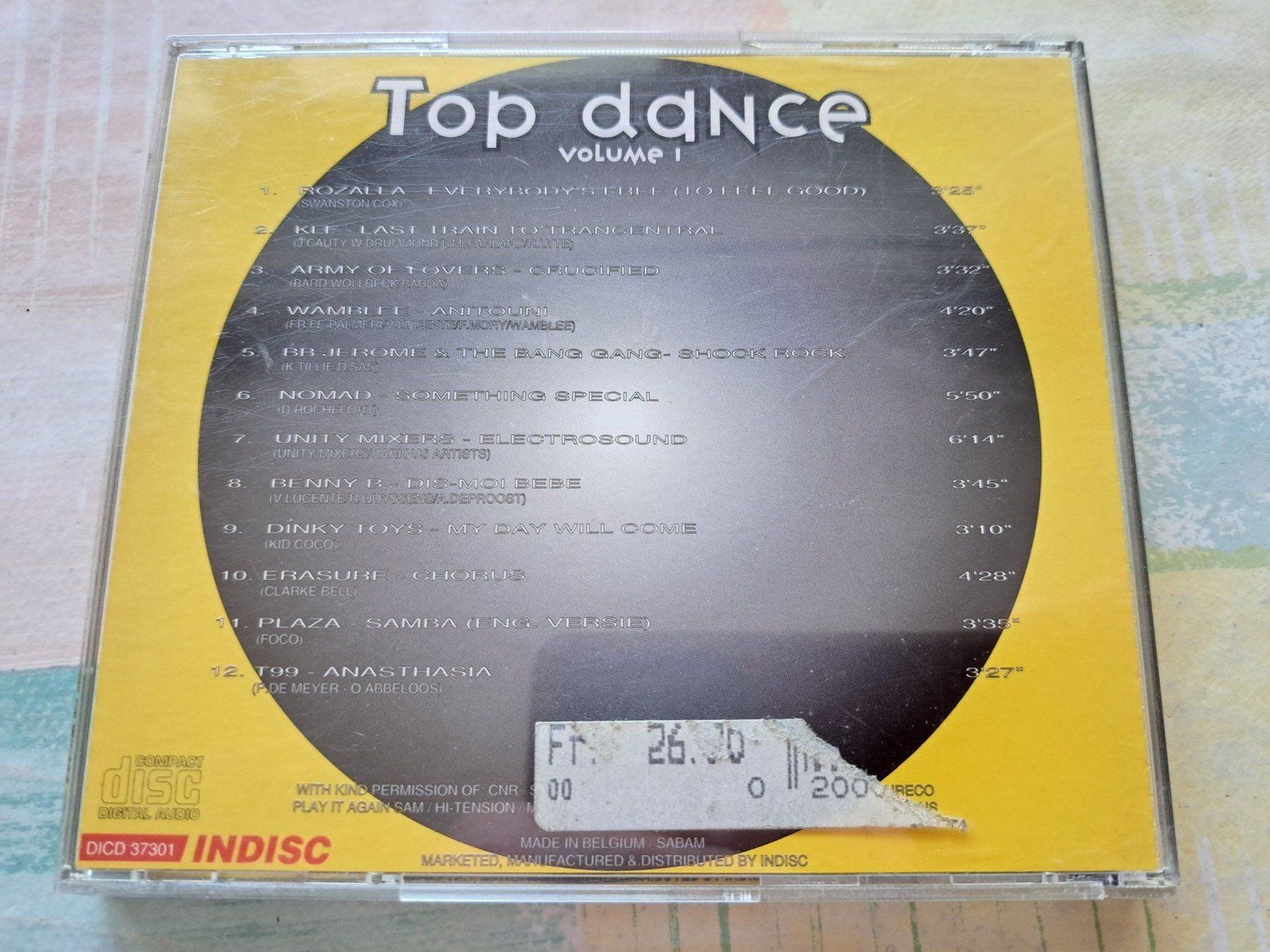 CDs: CD Top Dance - Volume 1 ( rare ) – Gebraucht aus Pully von bro_n52j 2