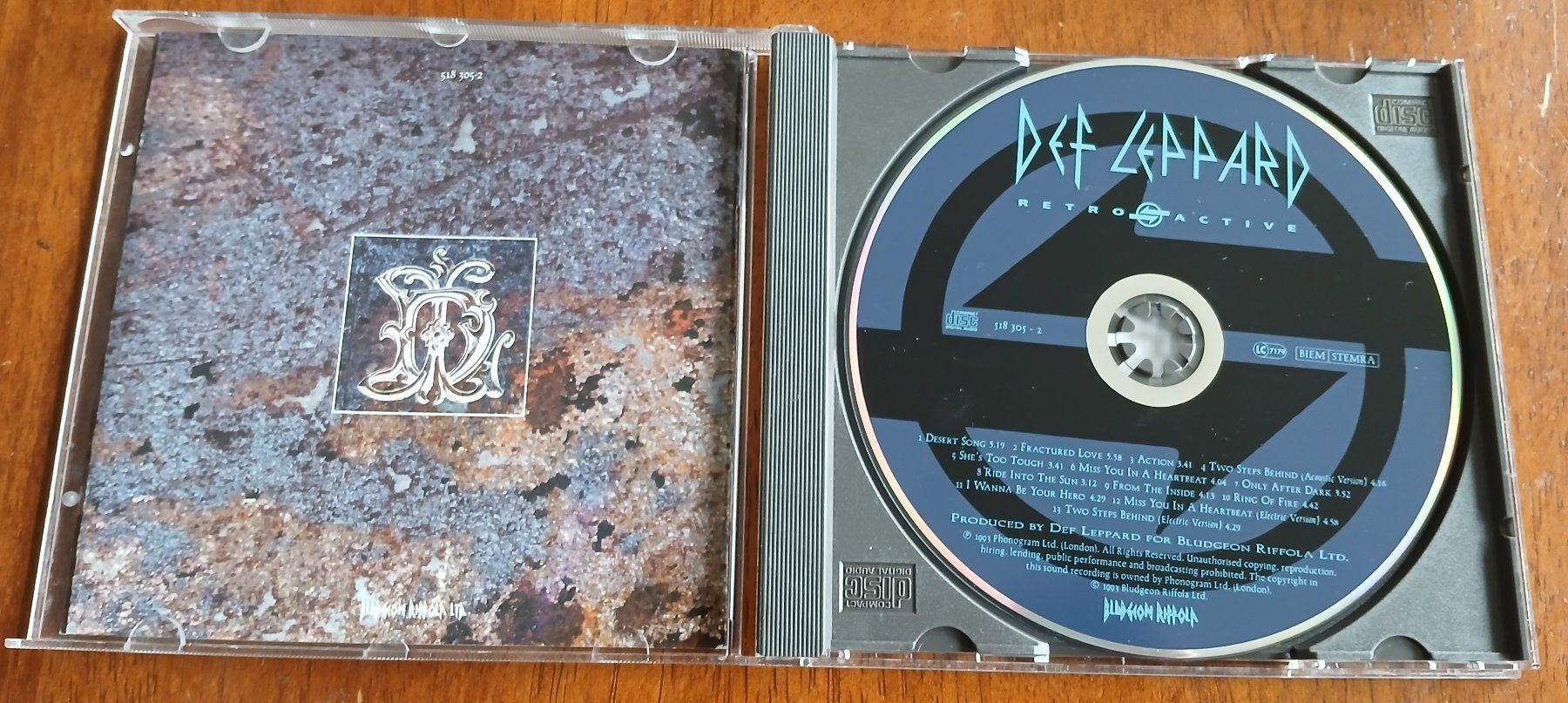 CD: Def Leppard - Retro Active – Usato da Bottens venduto da Davvil 1