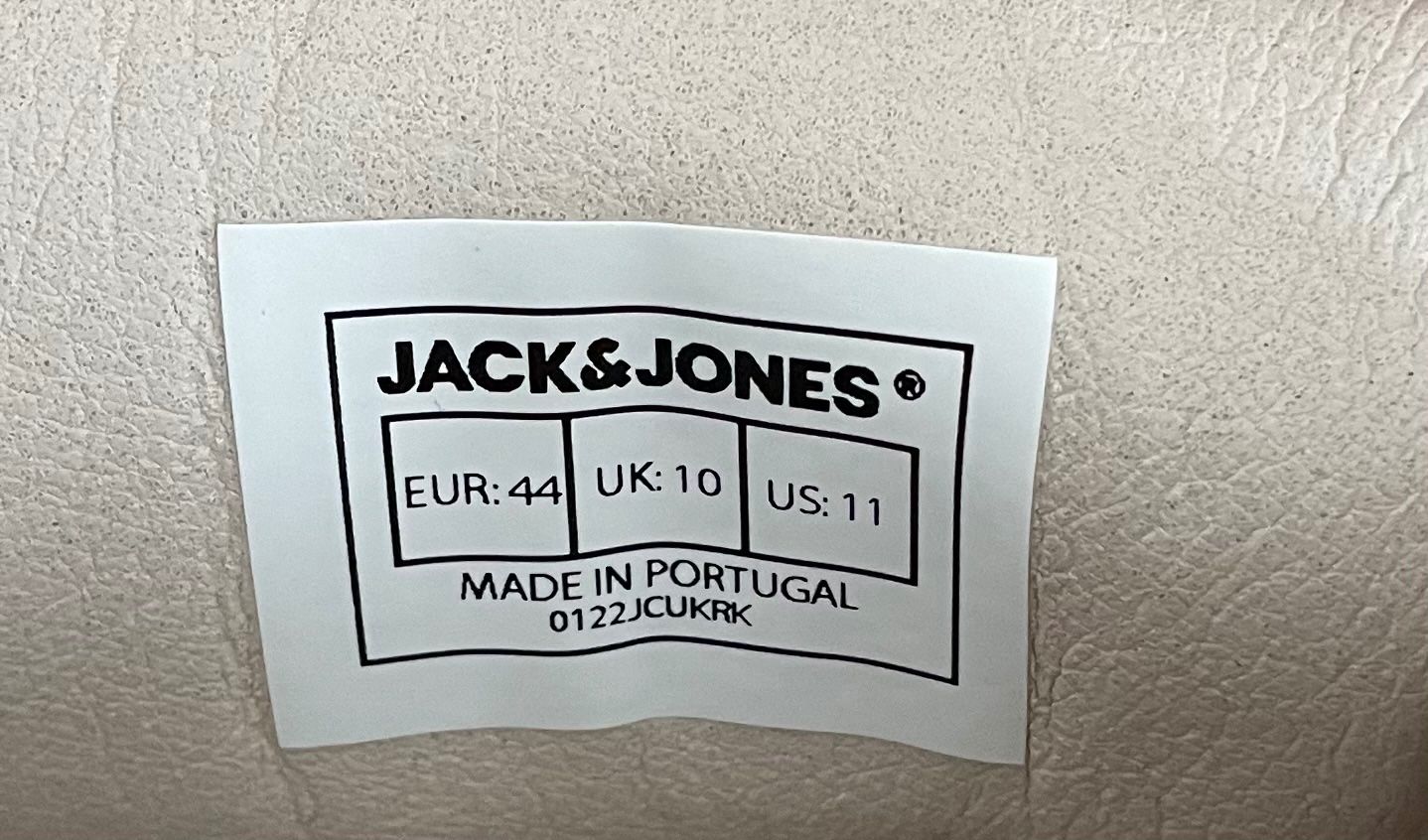 Scarpe da uomo: Jack & Jones Lederschuhe – Nuovo (secondo la descrizione) da Arbon venduto da kikiriri 2
