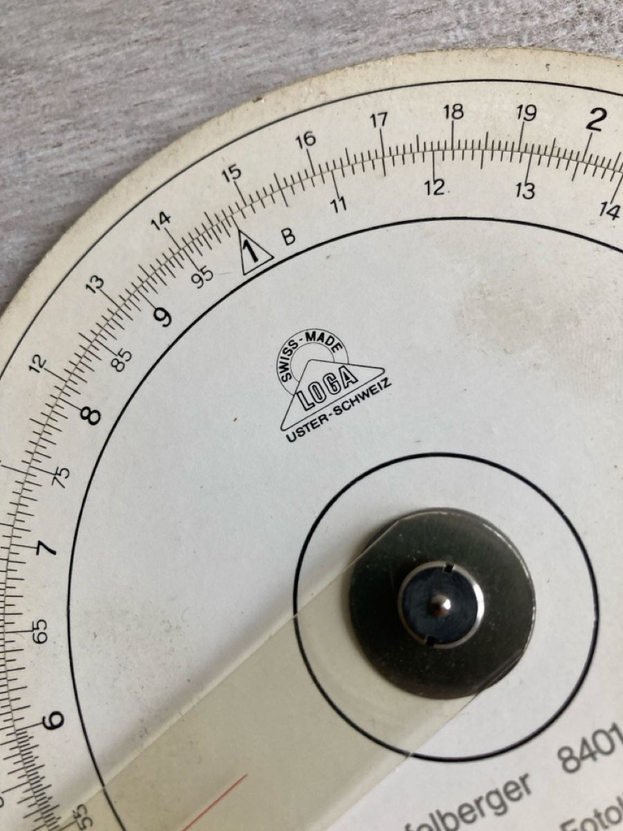 Calcolatrici tascabili: Vintage Rechenscheibe der Marke LOGA – Usato da Winterthur venduto da dut_v9gs 1