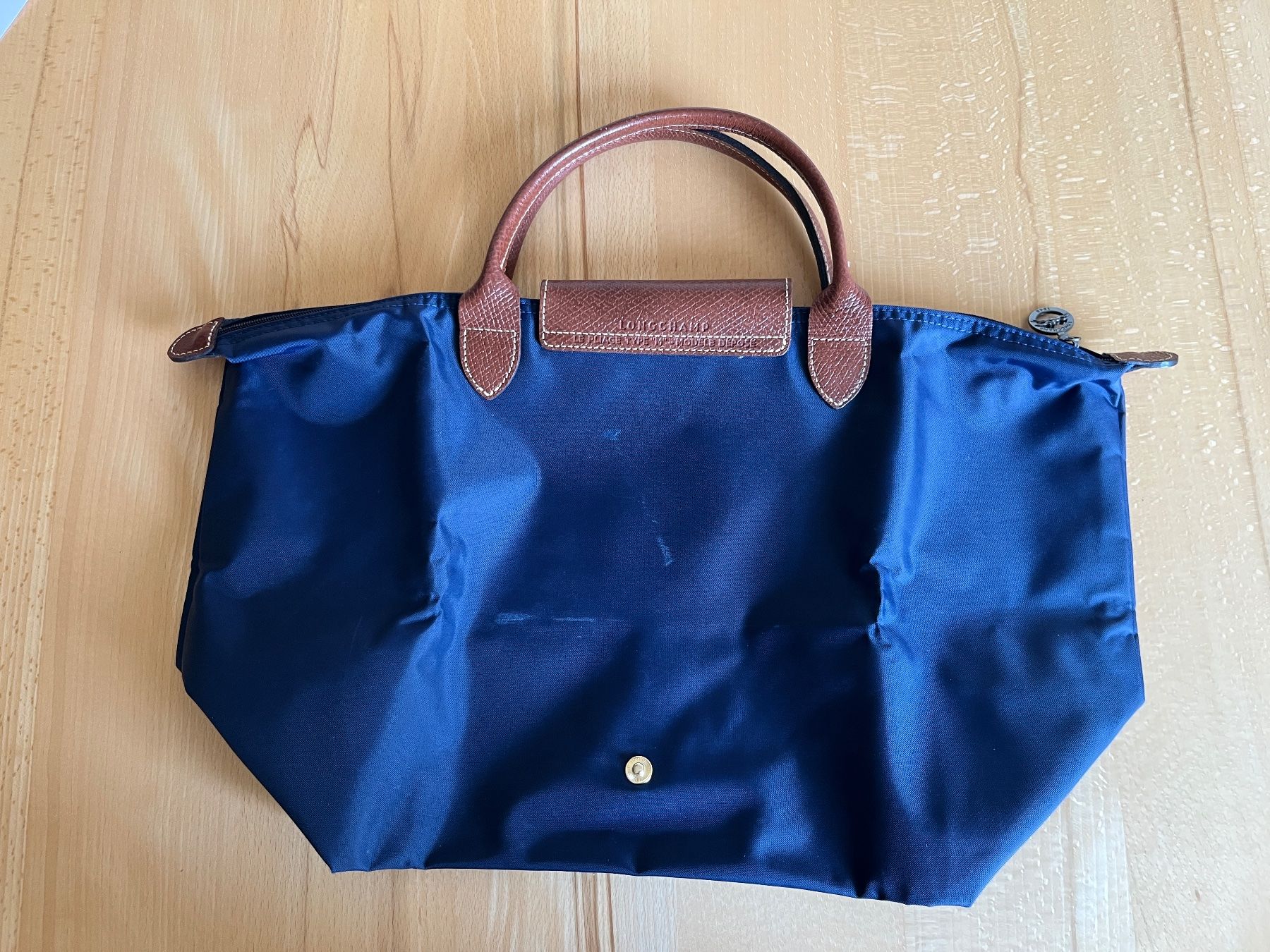 Longchamp Borse da donna: Longchamp La Pliage, Grösse M, dunkelblau – Usato da Baar venduto da Aatina 3