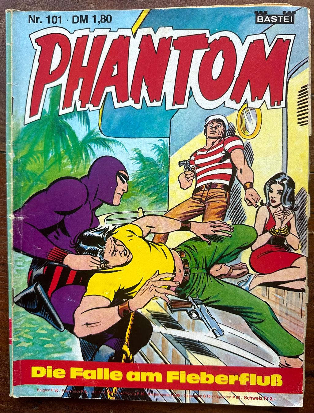 Comics: Phantom Nr. 101  DM 1.80, hunderte Comics ab 1.- – Gebraucht aus Seltisberg von quadartswiss