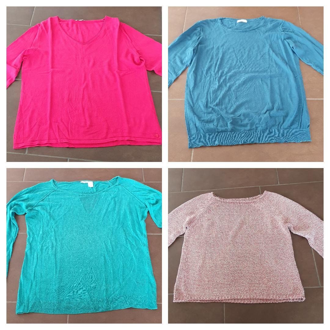 Pullover & Sweatshirts: 4 Pullover XXL/46 – Gebraucht aus Bilten von pelanov