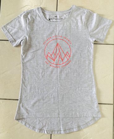 Spyder Active Sports Damen T-Shirt Grau, Grösse S