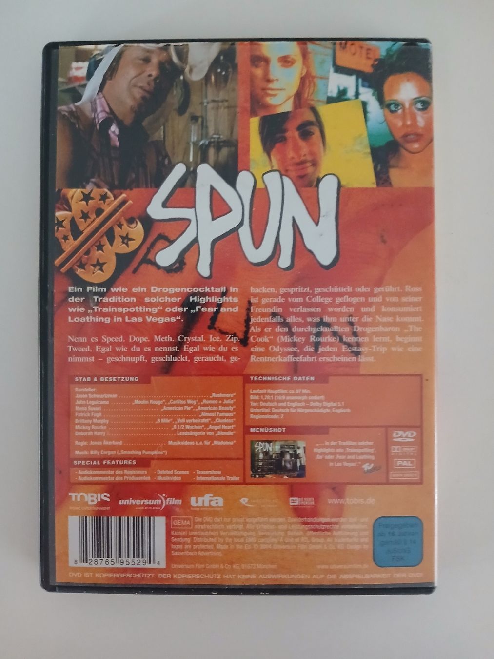 Alle DVDs: DVD Spun gebrauchter Zustand – Gebraucht aus Berikon von pil_thm8 2