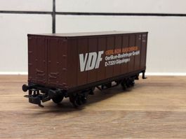 Märklin HO AC : DB wagon container "VDF"