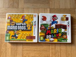 Nintendo 3DS - Super Mario 3D Land & New Super Mario Bros. 2