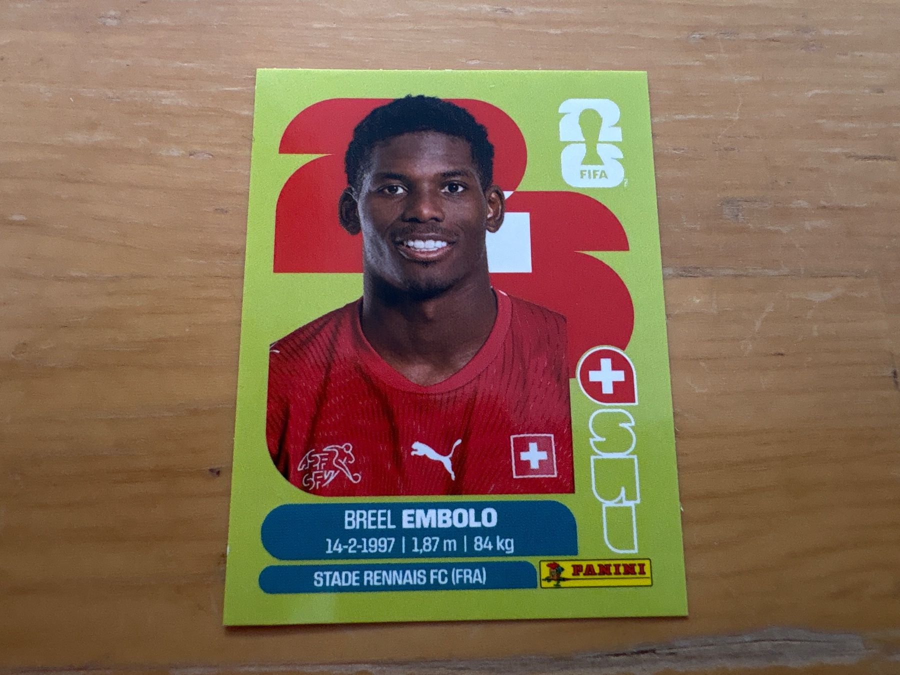 Panini Carte collezionabili: Panini 2026 SUI 17 – Nuovo (secondo la descrizione) da Elsau venduto da Cerry81