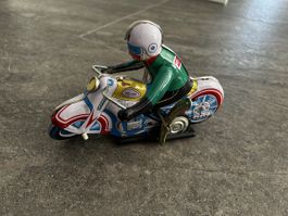 Retro Spielzeugmotorrad aus Metall