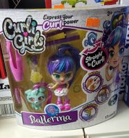 Neue Curli Girls Ballerina Puppe mit Zubehör
