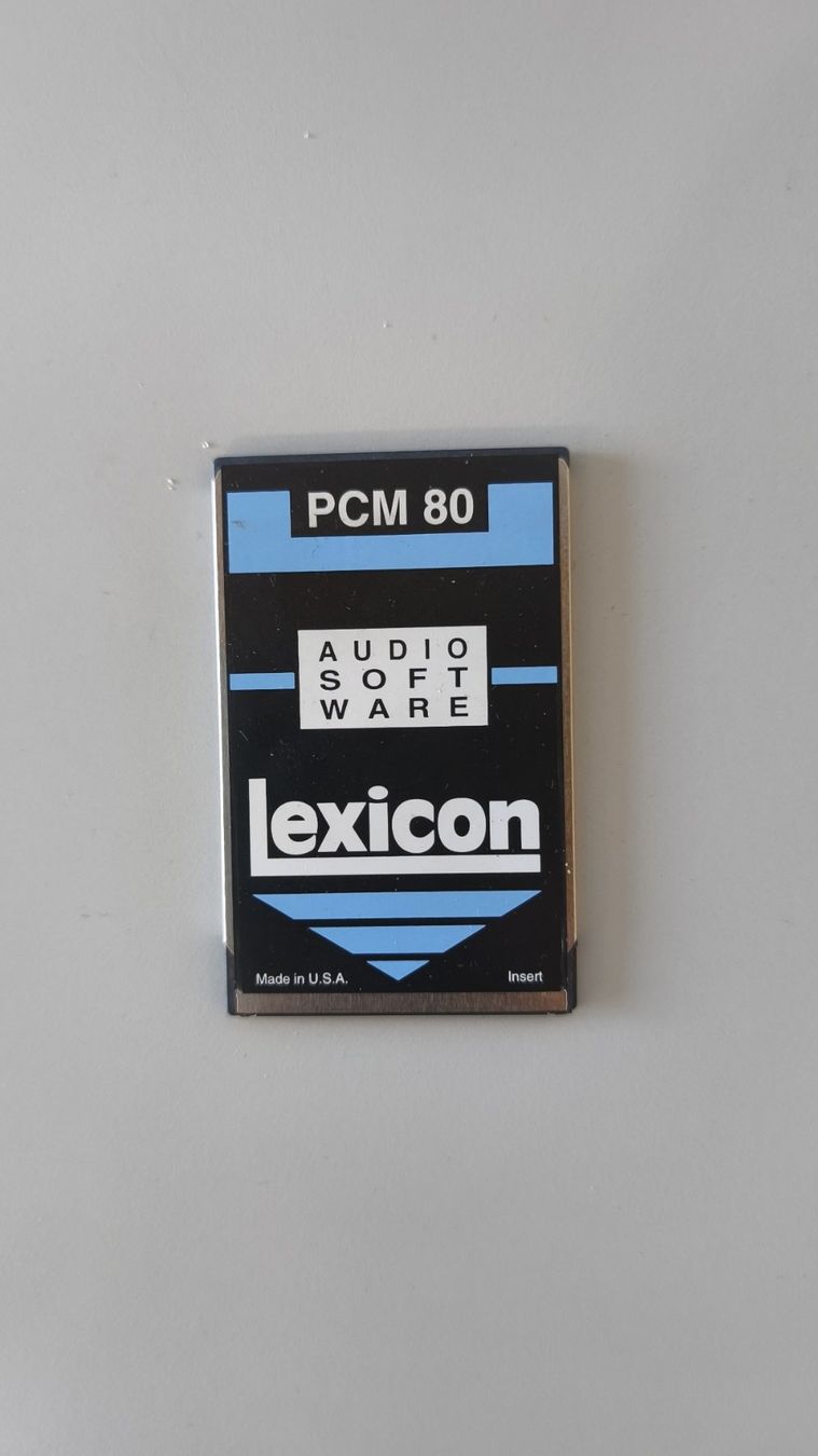 Schede audio: Lexicon PCM 80 Algorithm Card Dual FX V1.0 – Usato da Laupen BE venduto da Elch55