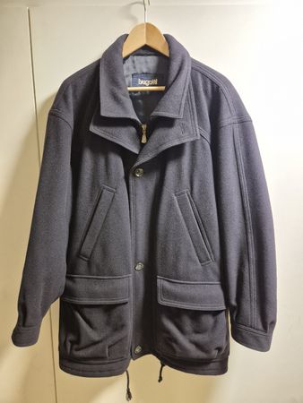 Herren Mantel Bugatti, dunkelblau