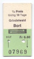 Billette Grindelwald - Bort BGF